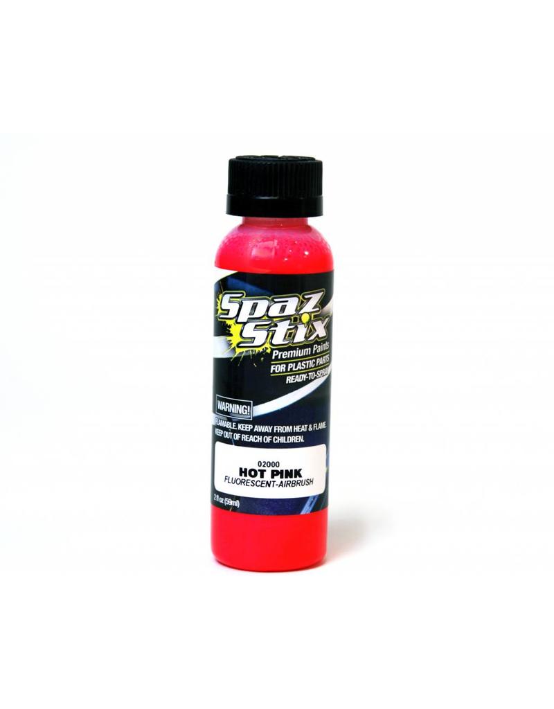 SPAZ STIX SZX02000 FLUORESCENT HOT PINK AIRBRUSH PAINT