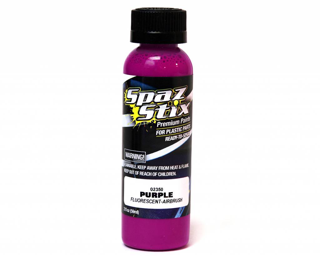 SPAZ STIX SPZ02350 FLUORESCENT PURPLE AIRBRUSH PAINT - My Tobbies - Toys &  Hobbies