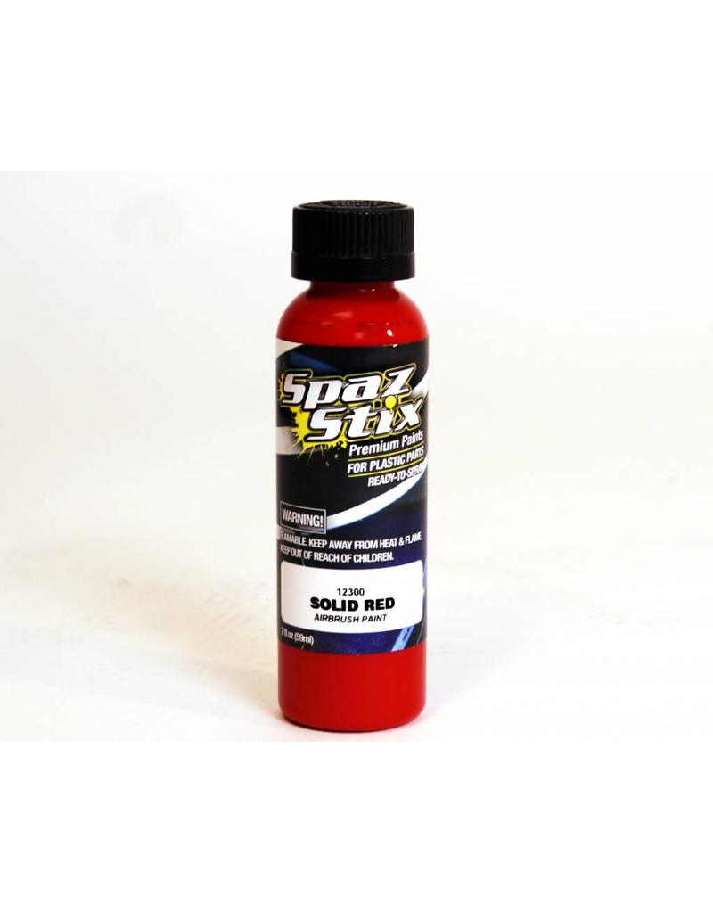 SPAZ STIX SZX12300 SOLID RED AIRBRUSH PAINT