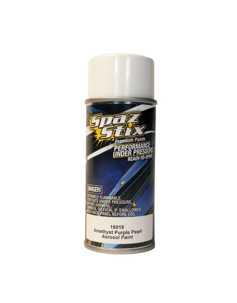 SPAZ STIX SZX16019 AMETHYST PURPLE PEARL AEROSOL PAINT, 3.5OZ CAN