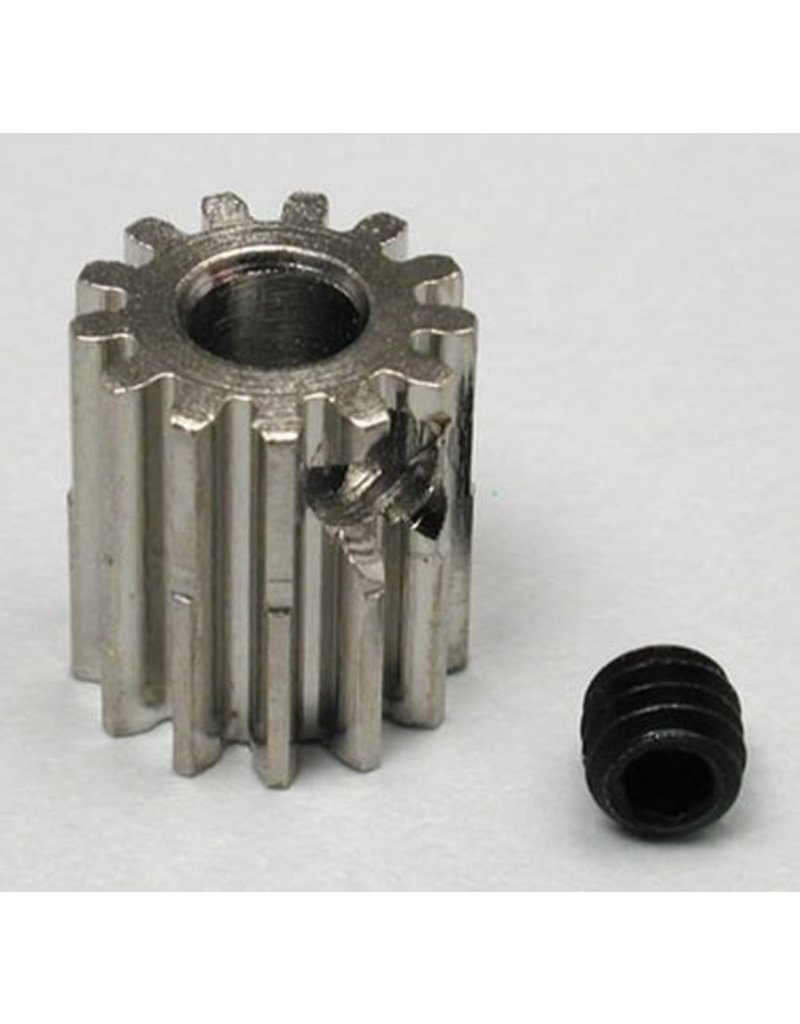 ROBINSON RACING RRP1013 48P PINION GEAR 13T (3.17MM BORE): NICKEL PLATED ALLOY STEEL
