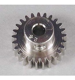 ROBINSON RACING RRP1025 48P PINION GEAR 25T (3.17MM BORE): NICKEL PLATED ALLOY STEEL