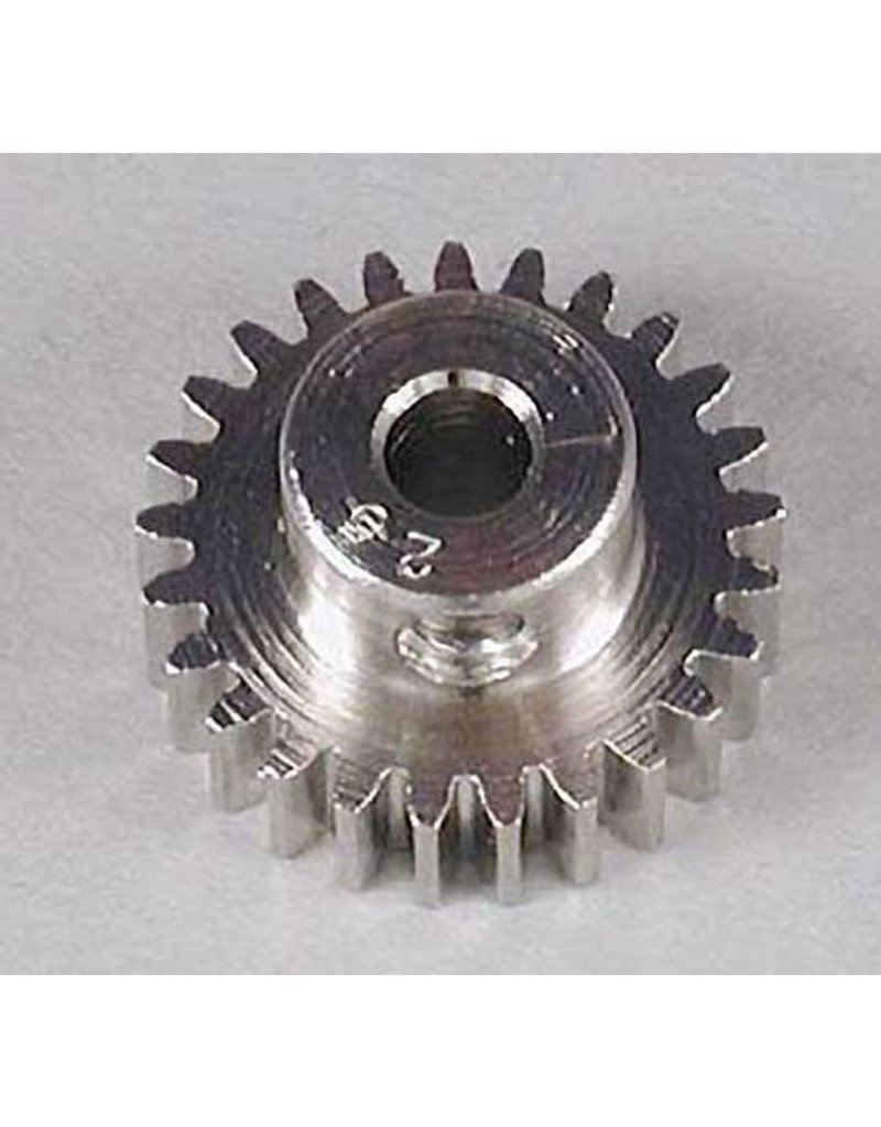 ROBINSON RACING RRP1025 48P PINION GEAR 25T (3.17MM BORE): NICKEL PLATED ALLOY STEEL