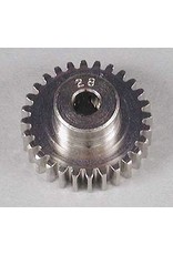ROBINSON RACING RRP1028 48P PINION GEAR 28T (3.17MM BORE): NICKEL PLATED ALLOY STEEL