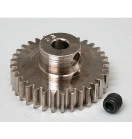 ROBINSON RACING RRP1033 48P PINION GEAR 33T (3.17MM BORE): NICKEL PLATED ALLOY STEEL
