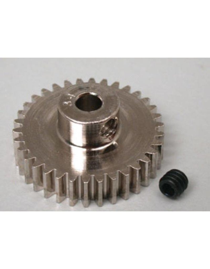 ROBINSON RACING RRP1034 48P PINION GEAR 34T (3.17MM BORE): NICKEL PLATED ALLOY STEEL