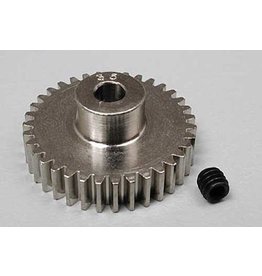 ROBINSON RACING RRP1035 48P PINION GEAR 35T (3.17MM BORE): NICKEL PLATED ALLOY STEEL