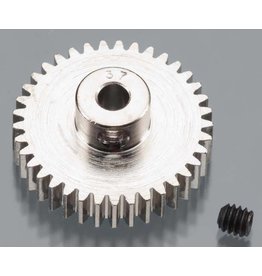 ROBINSON RACING RRP1037 48P PINION GEAR 37T (3.17MM BORE): NICKEL PLATED ALLOY STEEL