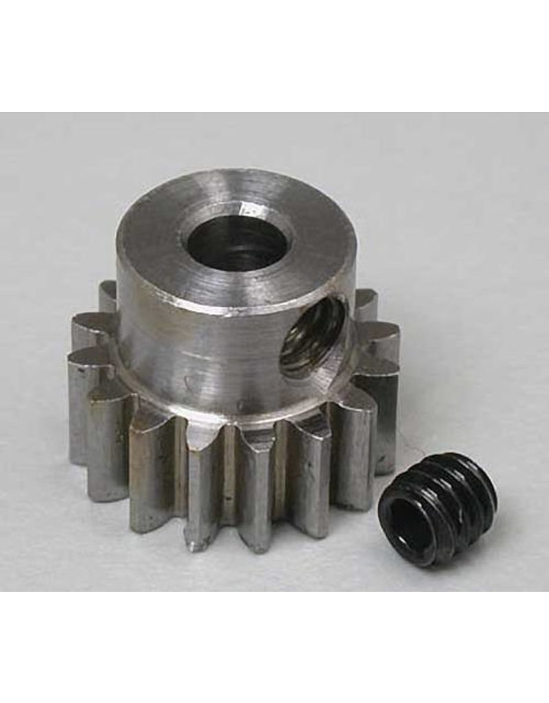 ROBINSON RACING RRP1116 MOD 0.6 PINION GEAR 16T (3.17MM BORE): HARDENED ALLOY STEEL