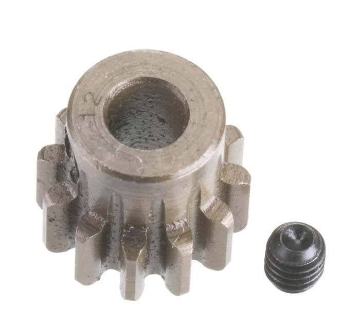 RRP1212 MOD1 PINION GEAR 12T (5MM BORE): EXTRA HARDENED STEEL