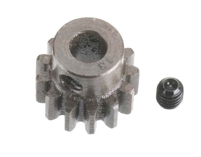 RRP1213 MOD1 PINION GEAR 13T (5MM BORE): EXTRA HARDENED STEEL