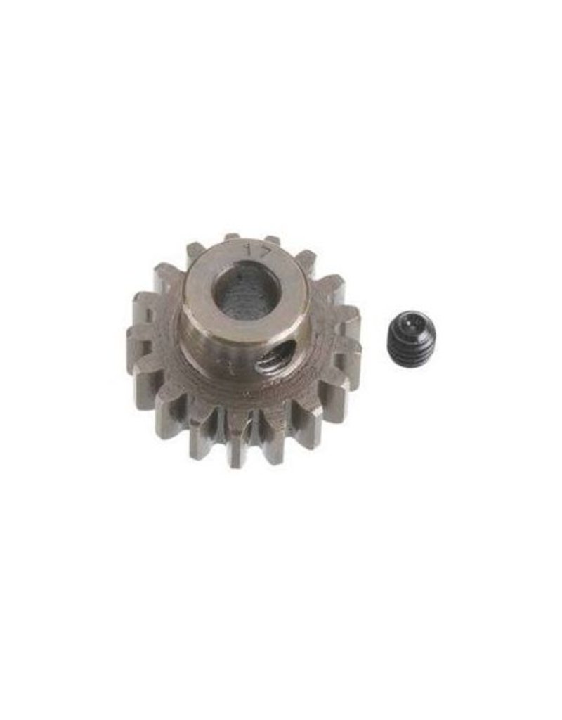 ROBINSON RACING RRP1217 MOD1 PINION GEAR 17T (5MM BORE): EXTRA HARDENED STEEL