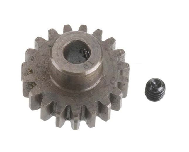 RRP1219 - Extra Hard Steel 5mm Bore 1 Module Pinion, 19T