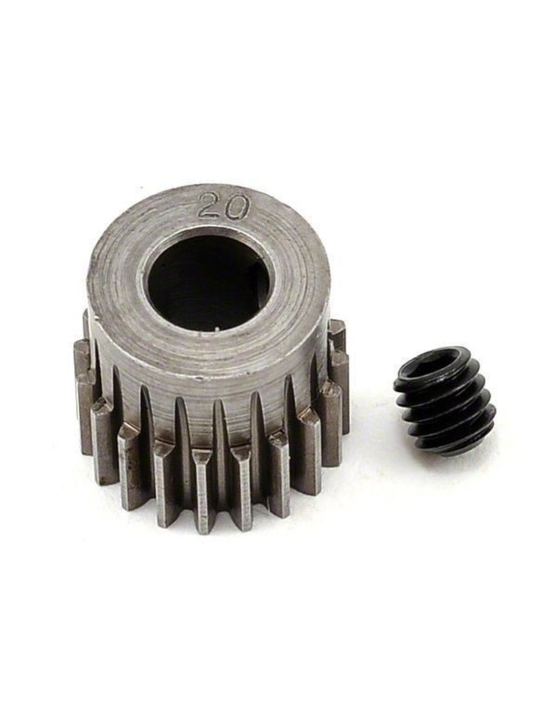 ROBINSON RACING RRP2020 48P PINION GEAR 20T (5MM BORE): HARDENED STEEL