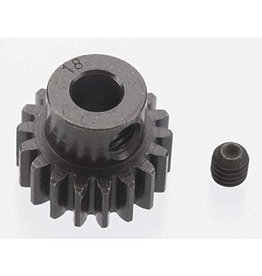 ROBINSON RACING RRP8618 32P PINION GEAR 18T (5MM BORE): EXTRA HARDENED STEEL