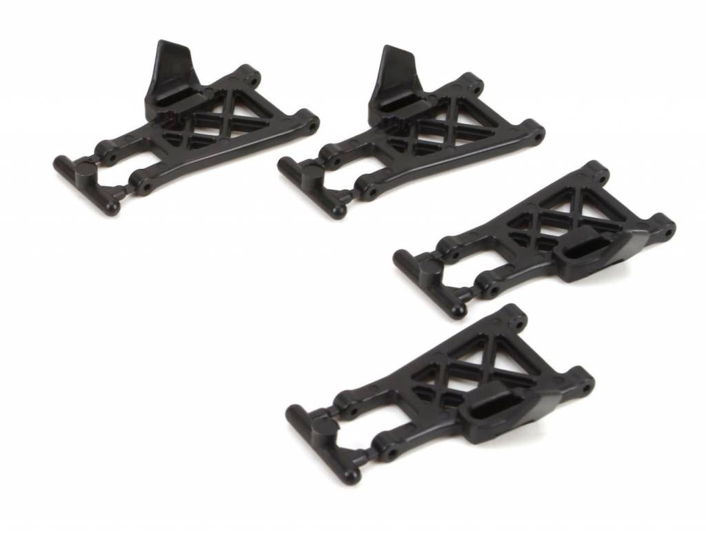 ECX214000 SUSPENSION ARM SET: 1/18 4WD ALL