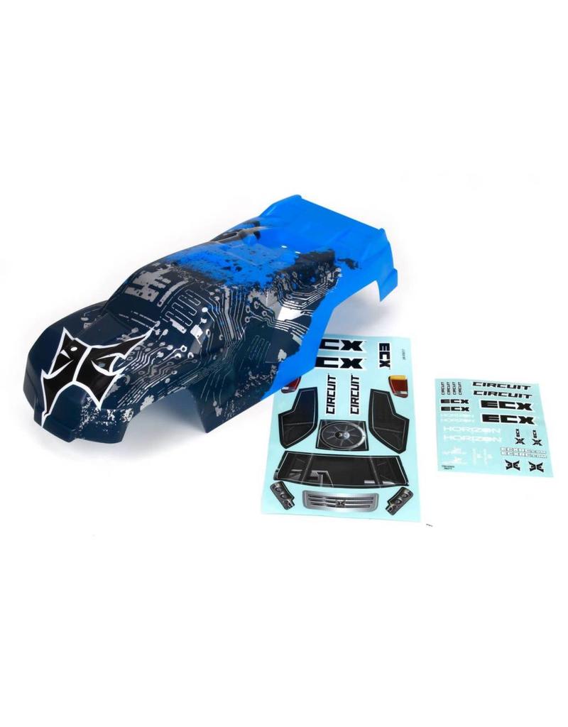 ECX230000 CIRCUIT BODY BLUE/SILVER: 1/10 2WD - My Tobbies - Toys & Hobbies