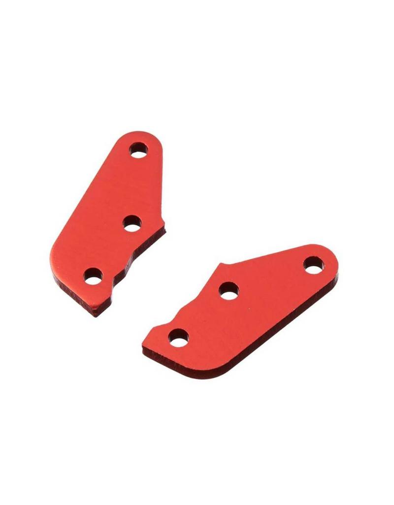 ARRMA AR340106 STEERING PLATE B ALUMINUM RED SENTON (2)