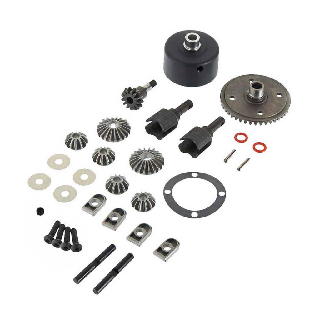 AR220028 - Diff Set Front Rear, 43T Straight: Typhon
