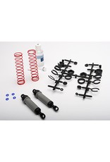 TRAXXAS TRA3762A ULTRA SHOCKS (GREY) (XX-LONG) (COMPLETE W/ SPRING PRE-LOAD SPACERS & SPRINGS) (REAR) (2)