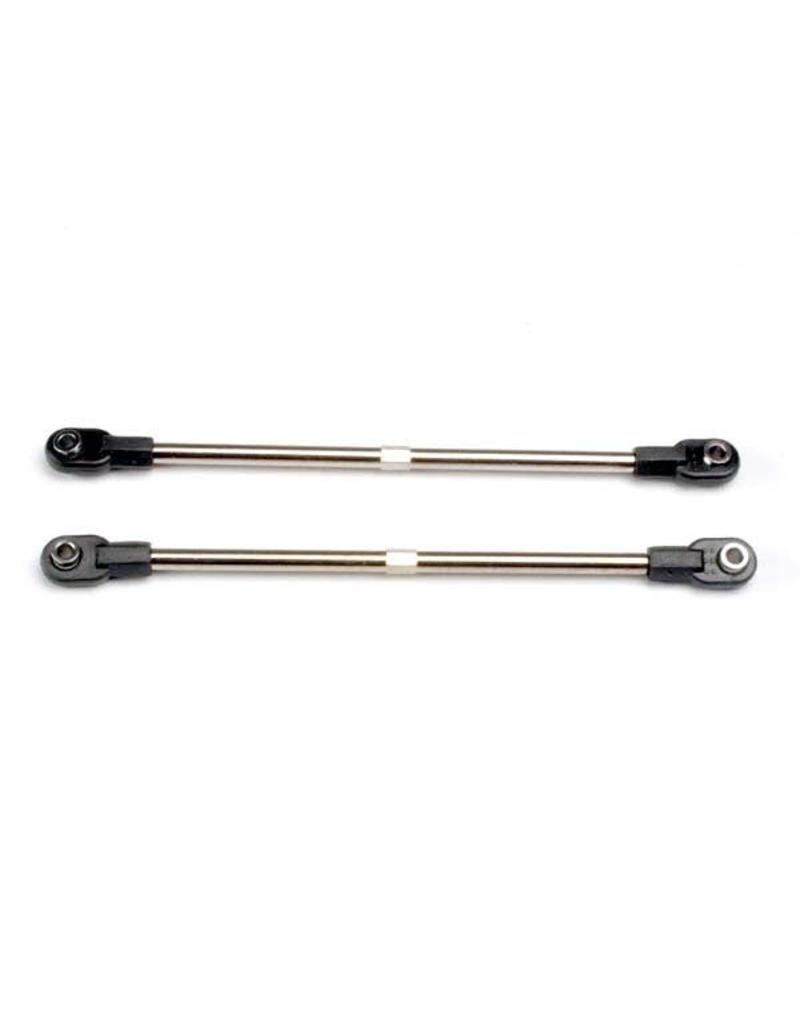 TRAXXAS TRA5138 TURNBUCKLES, 106MM (FRONT TIE RODS) (2) (INCLUDES INSTALLED ROD ENDS AND HOLLOW BALL CONNECTORS)