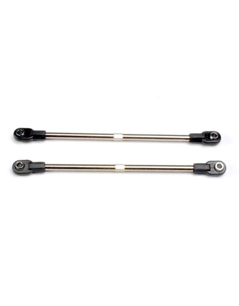 TRAXXAS TRA5138 TURNBUCKLES, 106MM (FRONT TIE RODS) (2) (INCLUDES INSTALLED ROD ENDS AND HOLLOW BALL CONNECTORS)