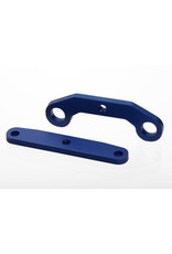 TRAXXAS TRA6423 BULKHEAD TIE BARS, FRONT & REAR, ALUMINUM (BLUE-ANODIZED)