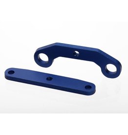 TRAXXAS TRA6423 BULKHEAD TIE BARS, FRONT & REAR, ALUMINUM (BLUE-ANODIZED)
