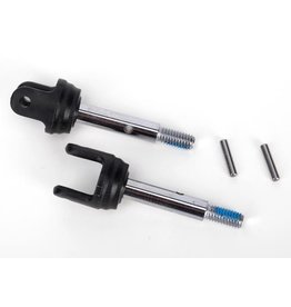 TRAXXAS TRA6853X STUB AXLES, REAR, HEAVY DUTY (2)/PINS (2)