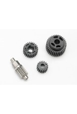 TRAXXAS TRA7093 GEAR SET, TRANSMISSION (INCLUDES 18T, 25T INPUT GEARS, 13T IDLER GEAR (STEEL), 35T OUTPUT GEAR, M3X13.75 SCREW PIN)