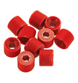 ARRMA AR330335 RED HUB NUT: NERO (10)
