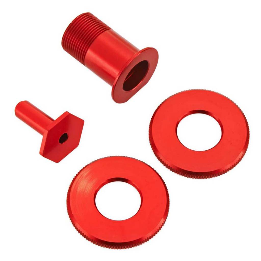 AR340094 RED ALUMINUM SERVO SAVER SET: NERO