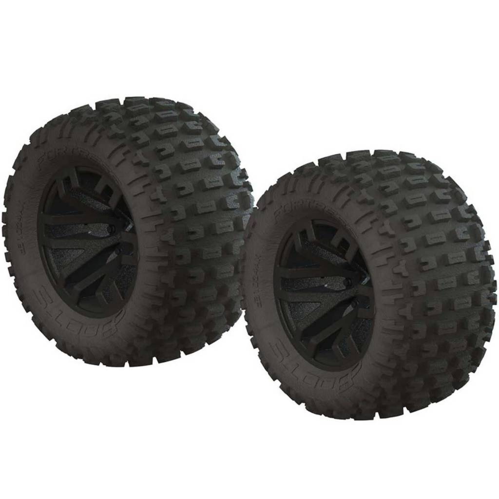 AR550044 DBOOTS FORTRESS MT TIRE SET GLUED BLK (2)
