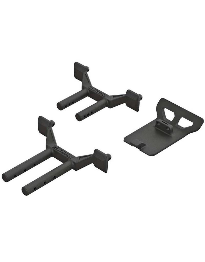 ARRMA AR320385 TRUCK BODY MOUNT & BUMPER SET