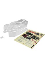 ARRMA AR406106 BODY W/ DECALS TYPHON 6S BLX: CLEAR