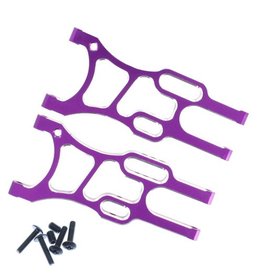 REDCAT RACING 06050 PURPLE FRONT ALUMINUM LOWER ARMS
