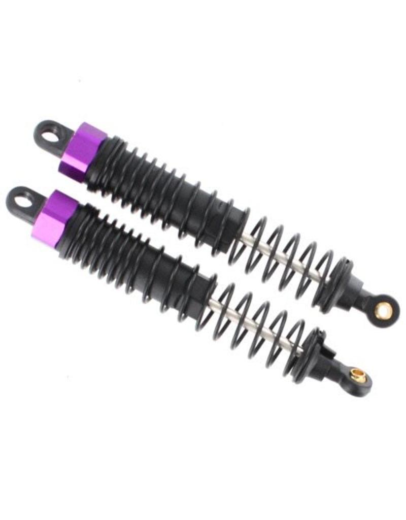 REDCAT RACING 08001 PLASTIC BODY SHOCKS WITH BLACK SPRINGS