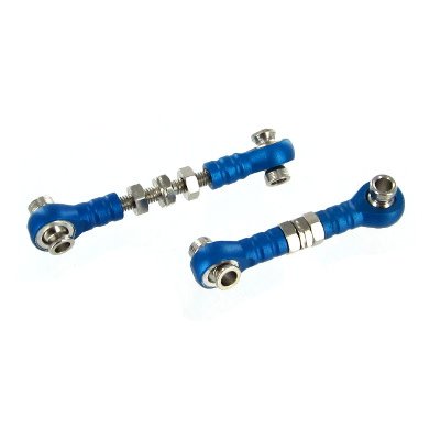122217 BLUE TURNBUCKLE WITH MACHINES ROD ENDS