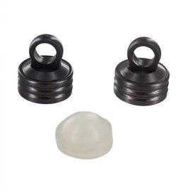 REDCAT RACING 85852 FRONT REAR SHOCK CAPS WITH BLADDERS