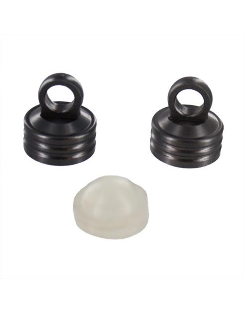 REDCAT RACING 85852 FRONT REAR SHOCK CAPS WITH BLADDERS
