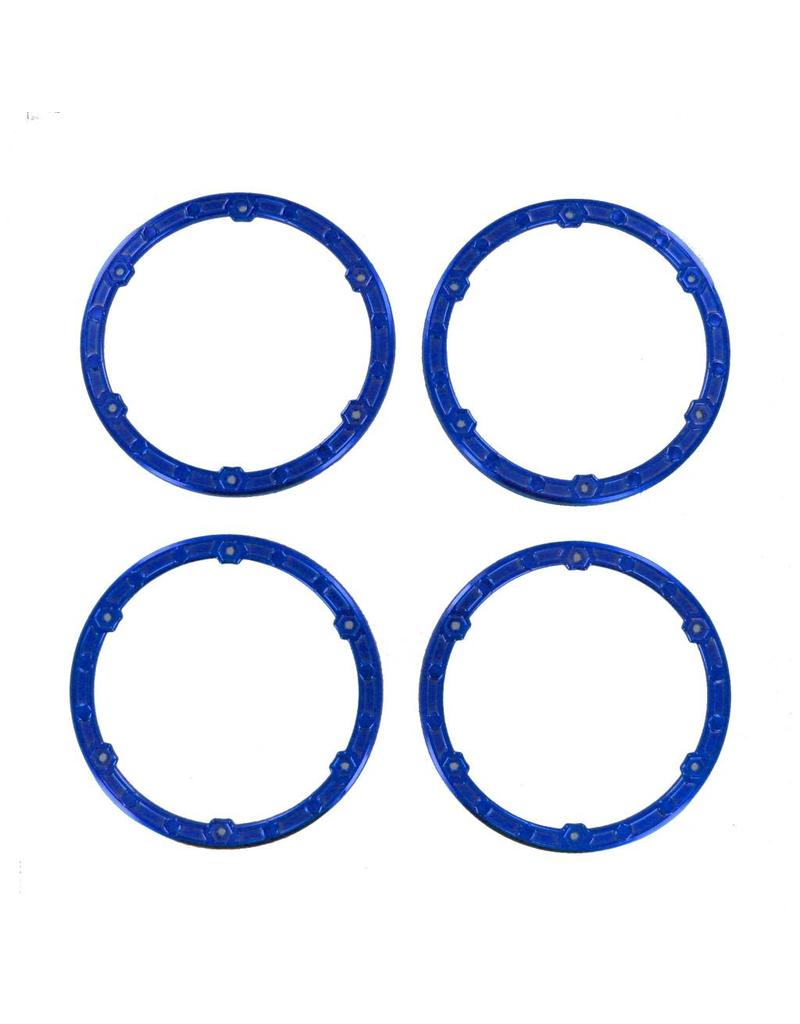 REDCAT RACING BS810-068B BEAD LOCK RINGS, BLUE