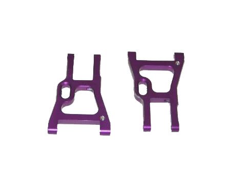 02161 PURPLE ALUMINUM FRONT LOWER ARMS