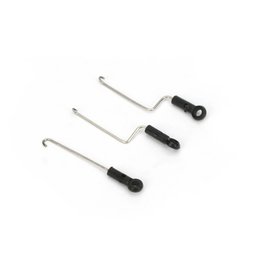 BLADE BLH3508 SERVO PUSHROD SET WITH BALL LINK: 3PCS: MCP S/X