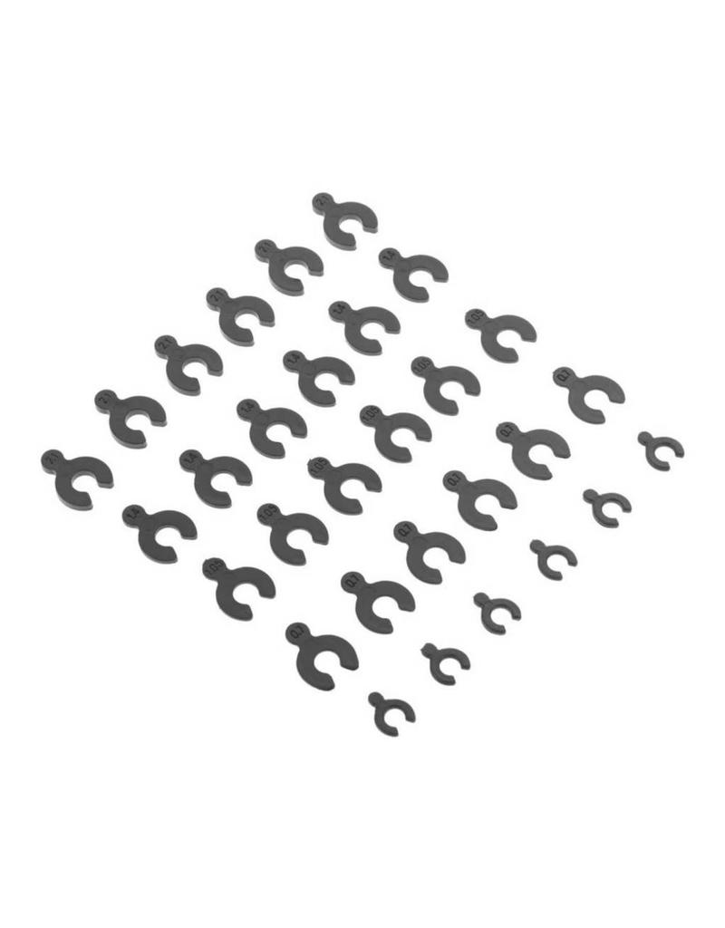 ARRMA AR330366 COMPOSITE SPACER SET: NERO