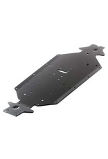 ARRMA AR320188 CHASSIS ALUMINUM SWB SILVER/BLUE TYPHON