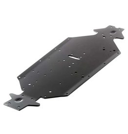 ARRMA AR320188 CHASSIS ALUMINUM SWB SILVER/BLUE TYPHON