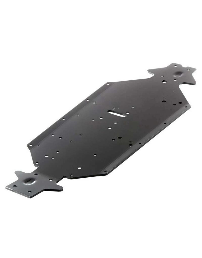 ARRMA AR320188 CHASSIS ALUMINUM SWB SILVER/BLUE TYPHON