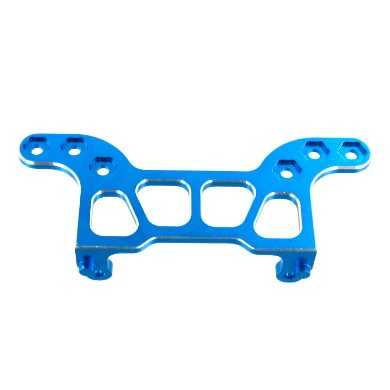 122270 BLUE ALUMINUM REAR BODY POST PLATE
