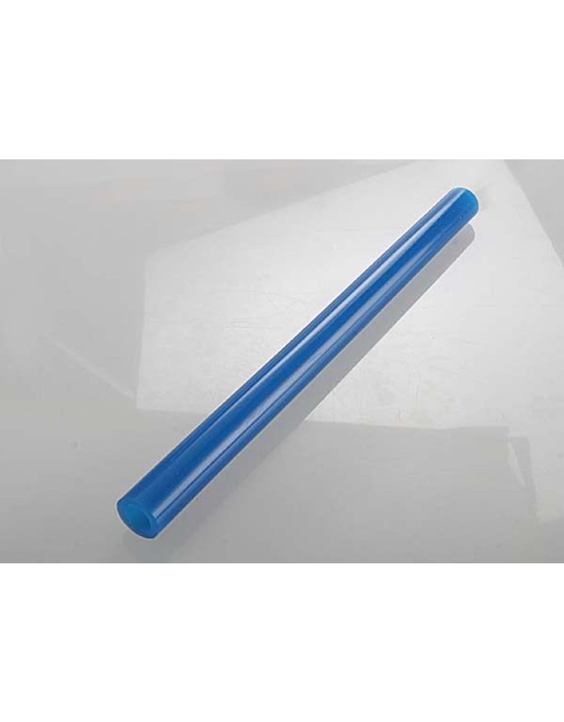 TRAXXAS TRA3551A EXHAUST TUBE, SILICONE (BLUE) (N. STAMPEDE)