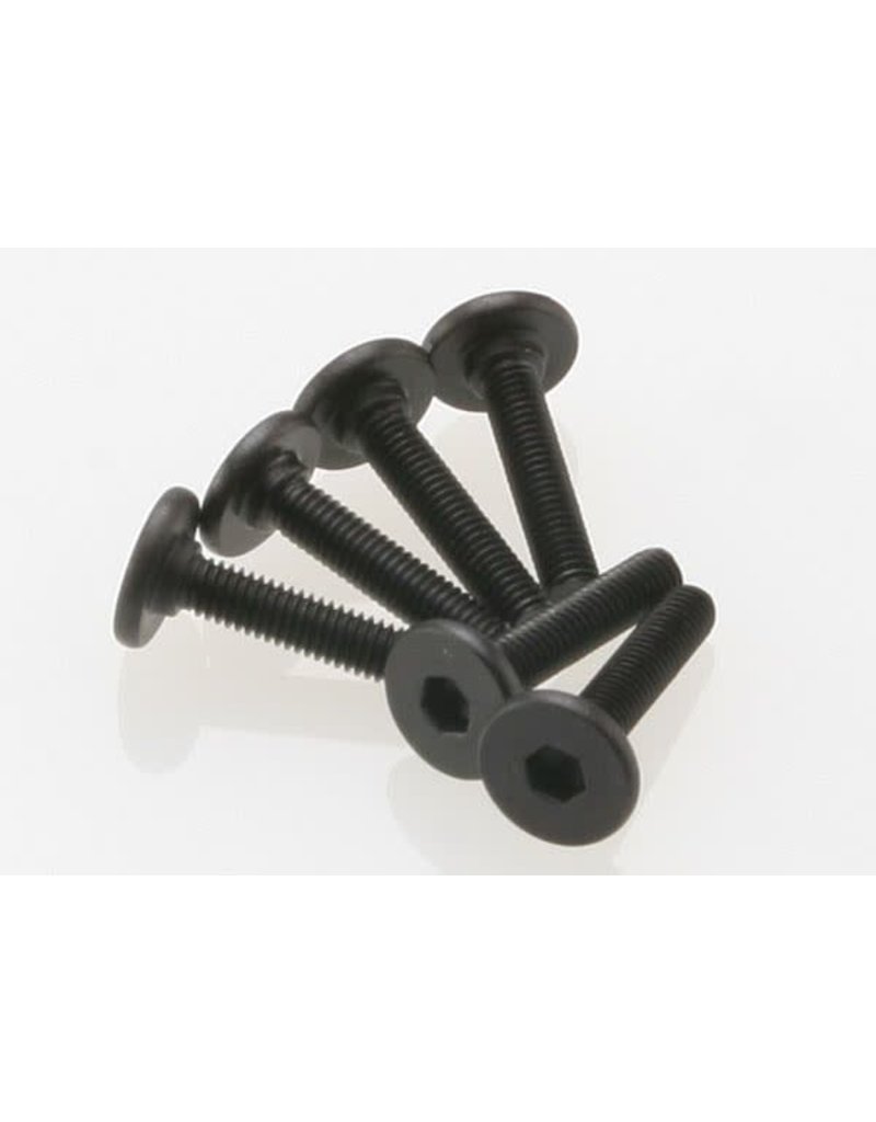 TRAXXAS TRA3646 SCREWS, 3X15MM FLAT-HEAD MACHINE (HEX DRIVE) (6)